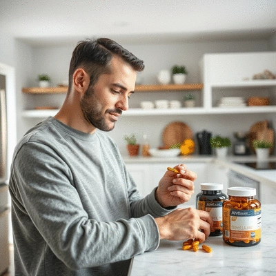 User using private label supplements
