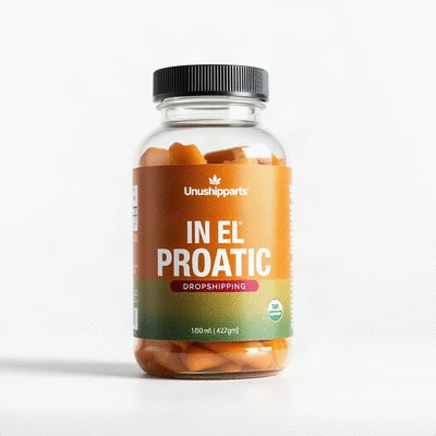 Product showcasing own label probiotic dropshipping