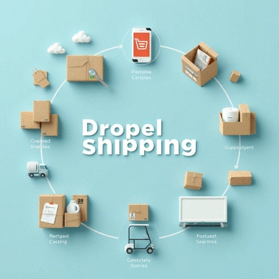 Dropshipping process overview