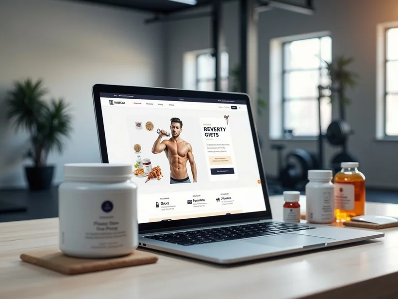 Dropship Webhosting UK white label fitness supplements