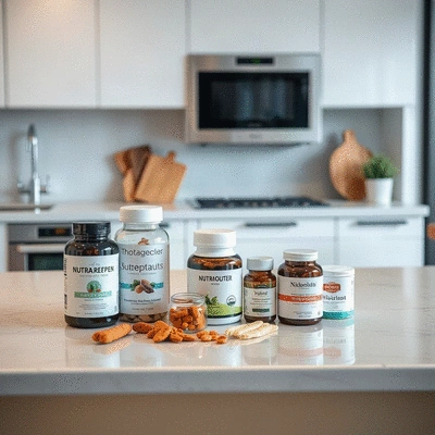 Lifestyle imagery of nutraceuticals
