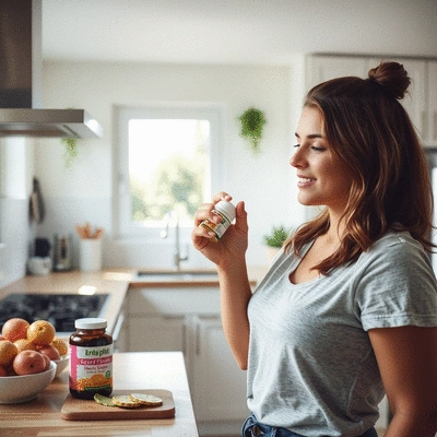 Lifestyle image of weight loss supplements