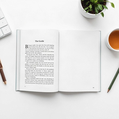 Digital guide or eBook mockup