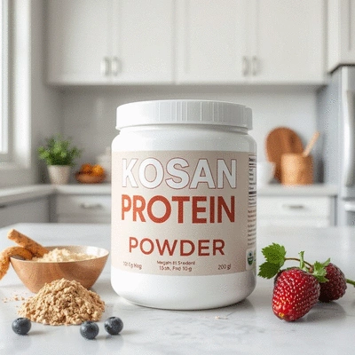 Kosher vegan protein powder