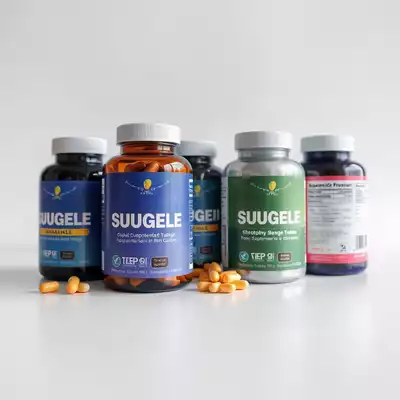 Image of supplement labels showcasing key elements