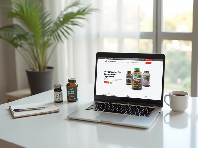 Dropship Webhosting UK private label supplements fulfillment