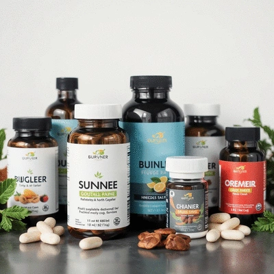 Lifestyle image of health supplements