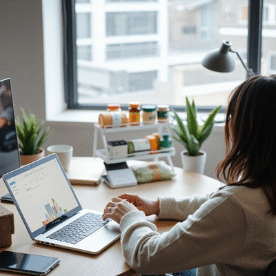 Online shopping for health products