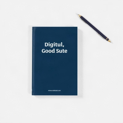 Digital guide or eBook mockup