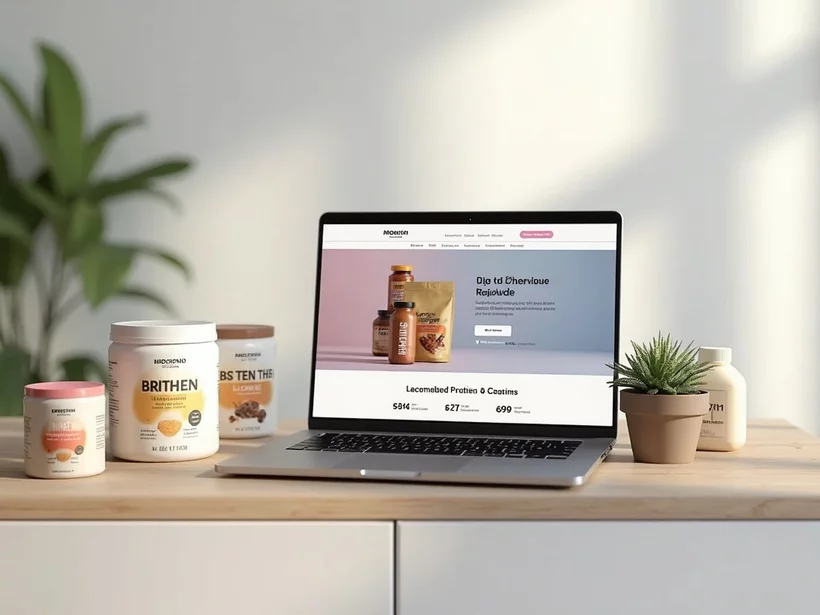 Dropship Webhosting Own Label Protien Powders