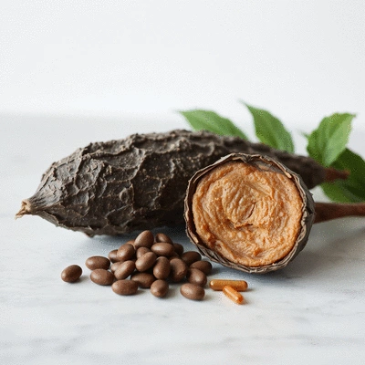 Black Maca root and supplement packaging