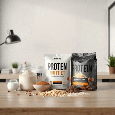 Protein powder selection and branding