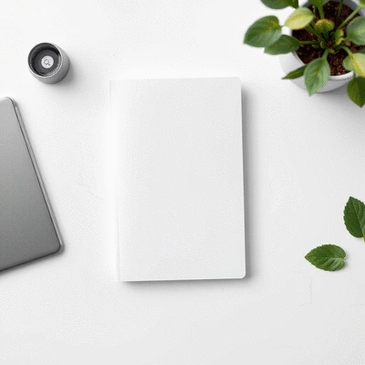 Digital guide or eBook mockup