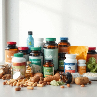Diverse range of health supplements