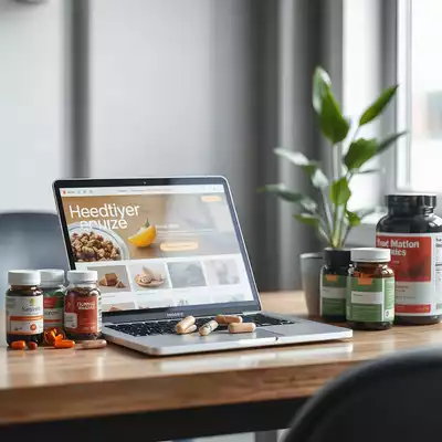 Health supplement e-commerce strategy