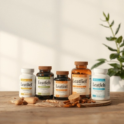 Lifestyle imagery of health supplements