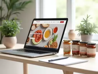 UK Dropship Webhosting Own Label Food Form products