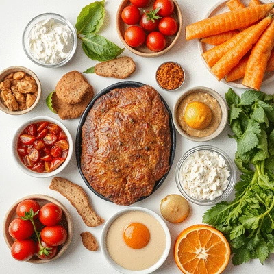 Image showcasing vegan products and dropshipping success