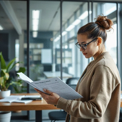 User reading supplement label regulations