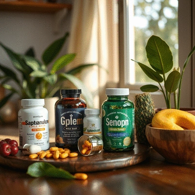 Lifestyle image of a supplement brand in use