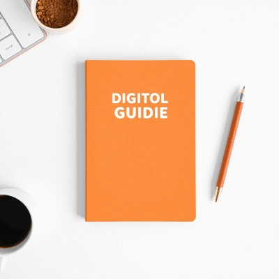 Digital guide or eBook mockup