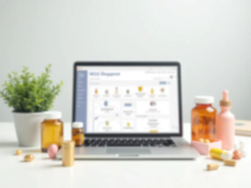 Vitamins Dropshipping with UK Hosting