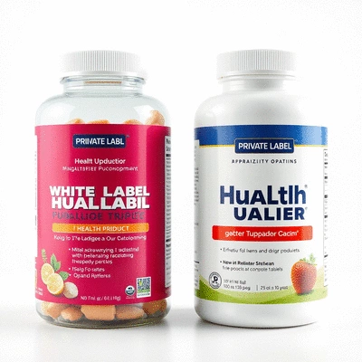 Image representing white label and private label health products