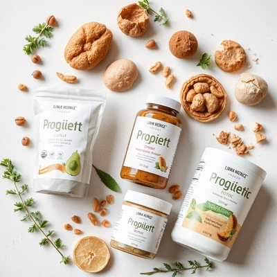 Organic and vegan probiotic products