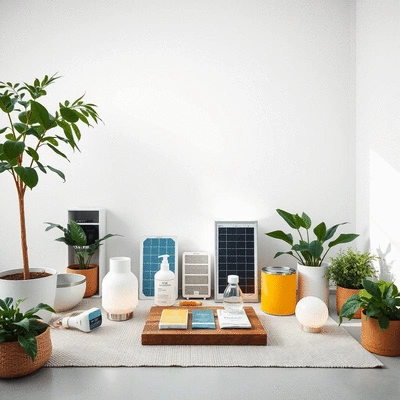 Lifestyle image showcasing energy products