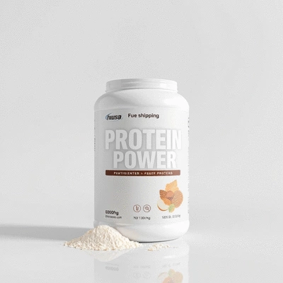Protein powder dropshipping concept