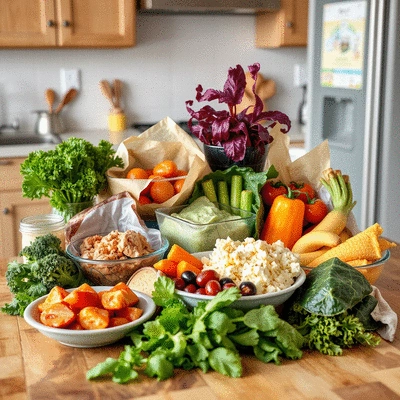 Healthy gut food options